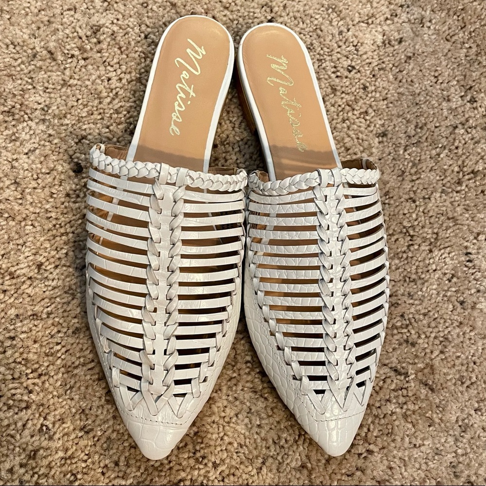 Matisse leather mule